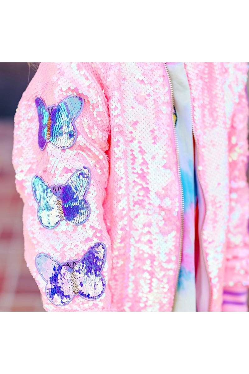 トップス mieya mieya glitter ribbon jacket トップス mieya mieya glitter ribbon jacket glitter ribbon