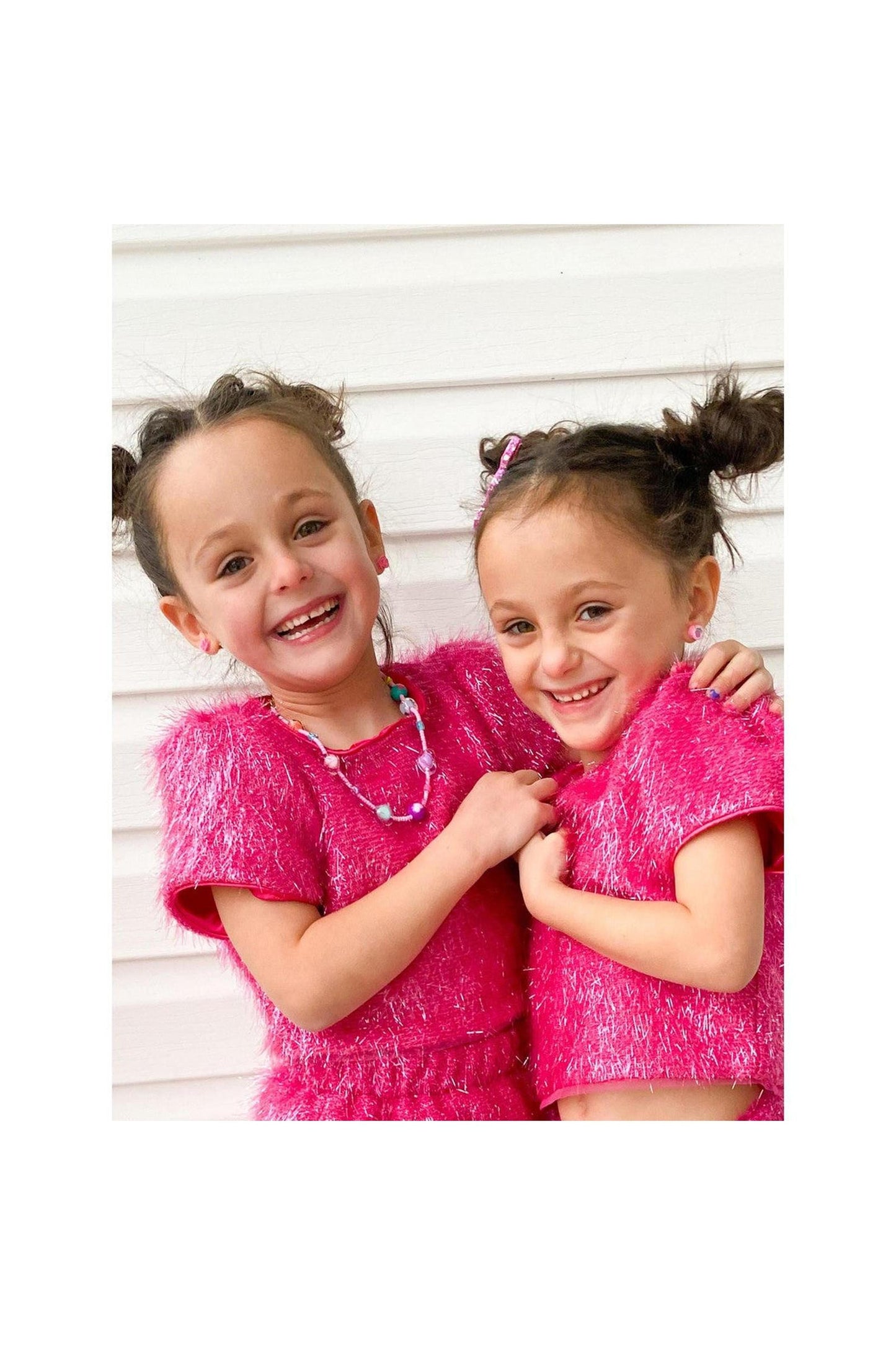 Pink Sparkle Tinsel Set
