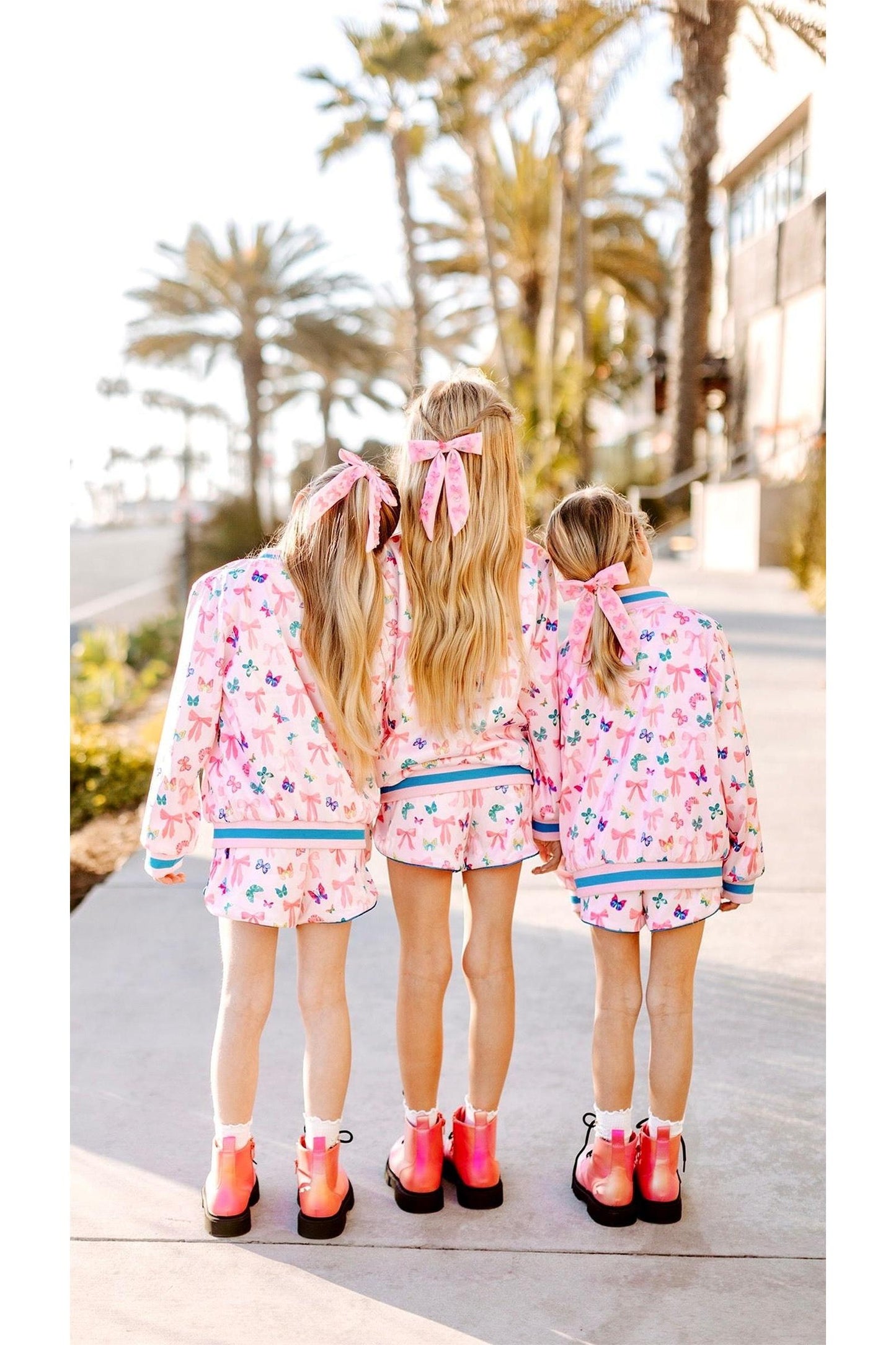 Satin Bow Shorts