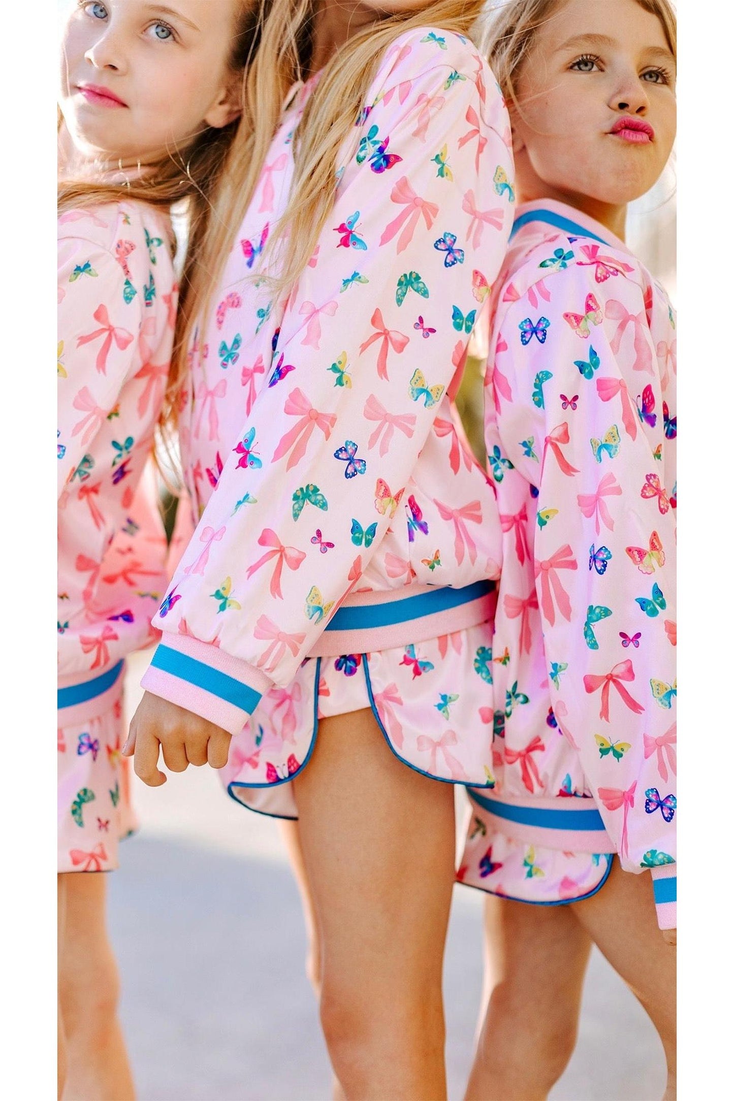 Satin Bow Shorts