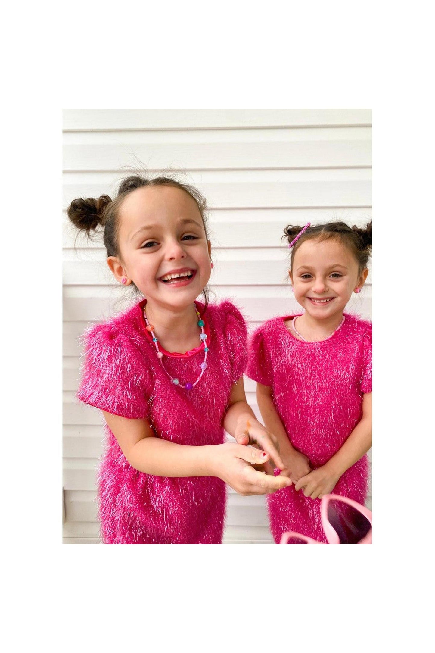 Pink Sparkle Tinsel Set