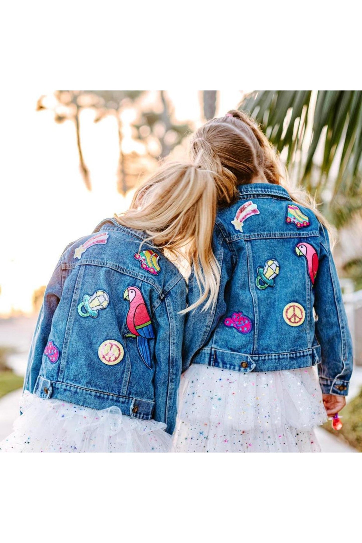 Back to Our Roots Patched Denim Jacket