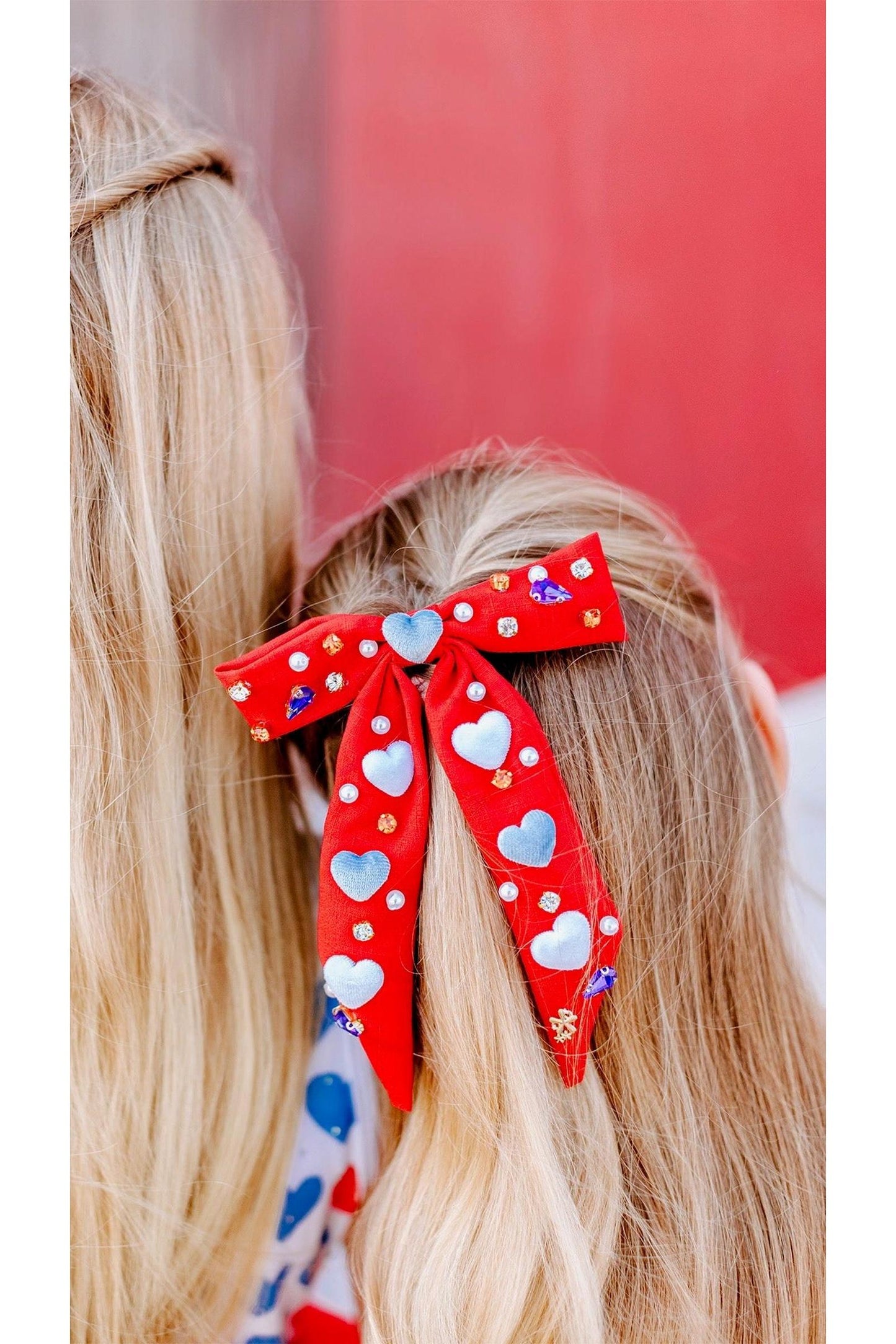 Red, White & Blue Bow