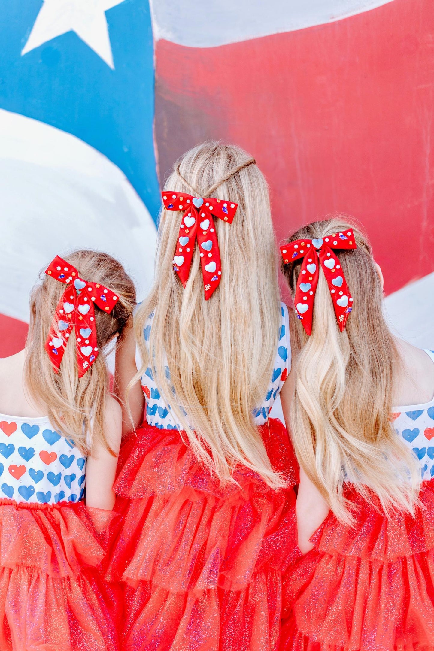 Red, White & Blue Bow