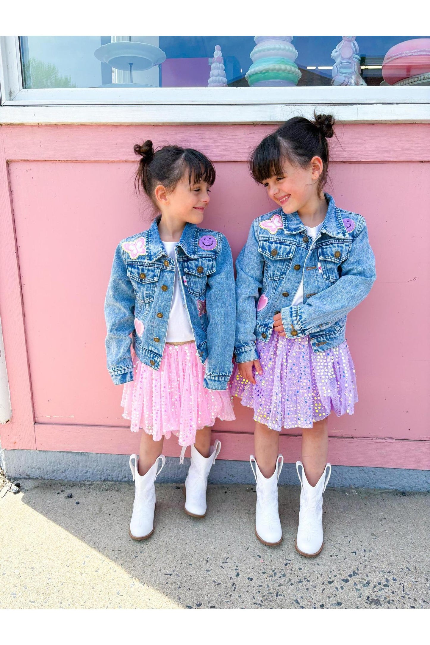Personalized Patched Denim Jacket (PRE-ORDER - Early DEC SHIP)