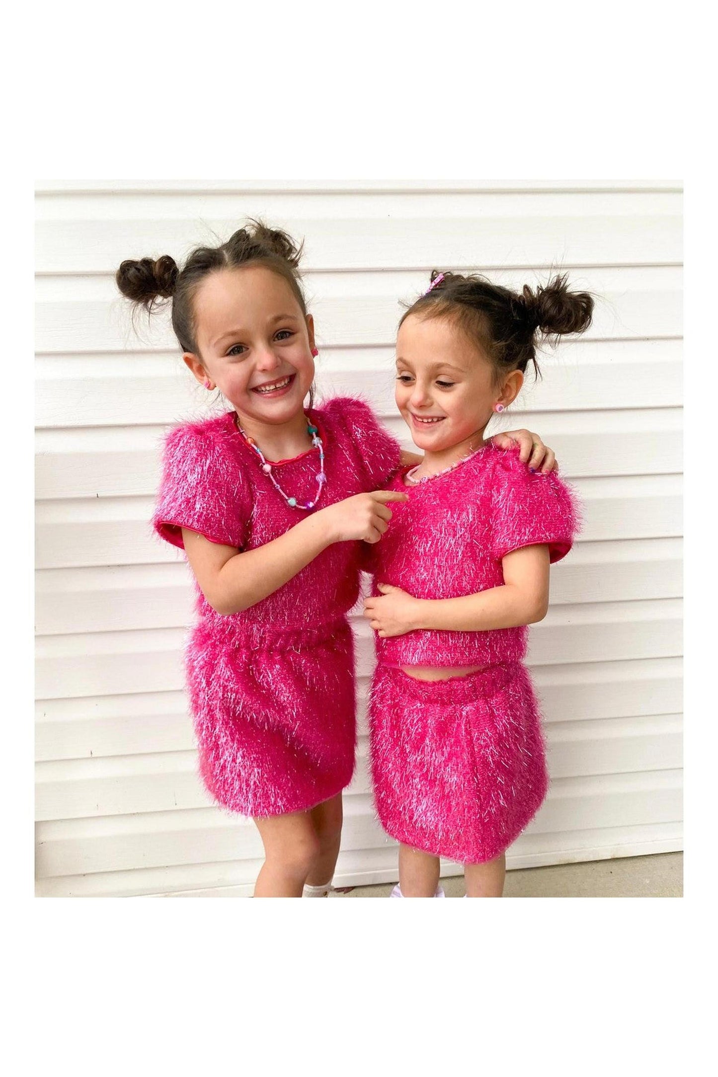 Pink Sparkle Tinsel Set
