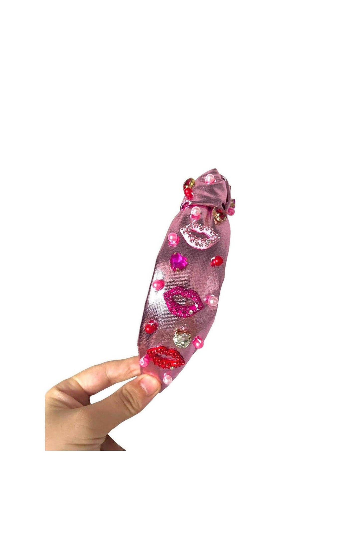 Lips Charm Knot Headband
