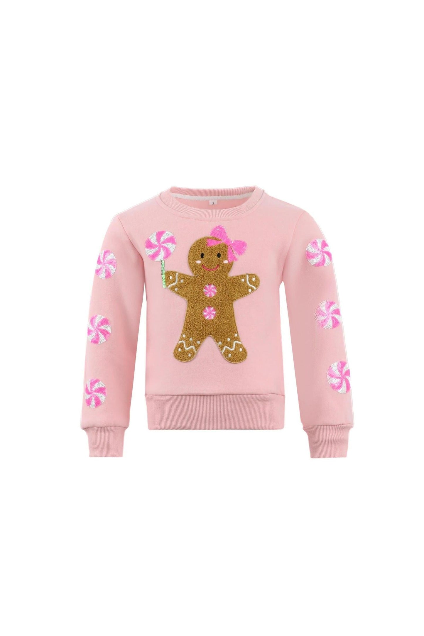 Gingerbread Patched Crewneck (PRE-ORDER)