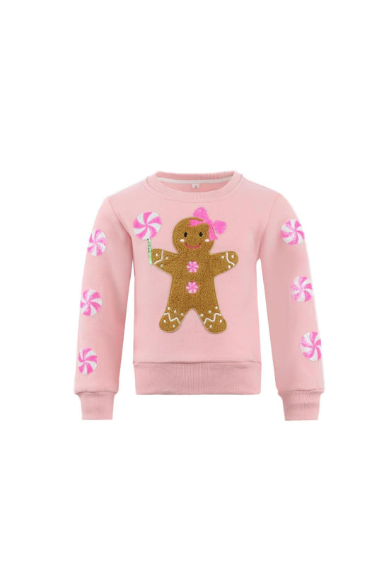 Gingerbread Patched Crewneck (PRE-ORDER)