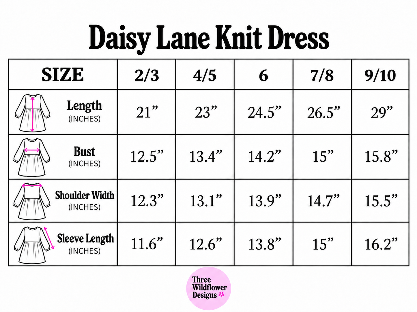 Berry Daisy Knit Dress (PREORDER!!)