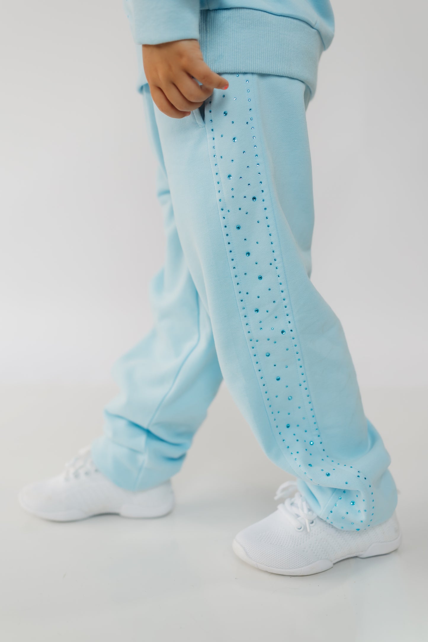 Powder Blue Gem Jogger Set (PREORDER)