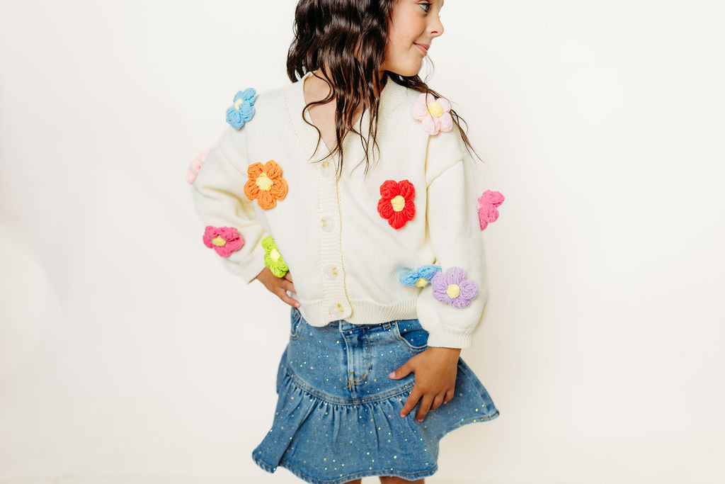 Wildflower Garden Knit Cardigan (PREORDER)