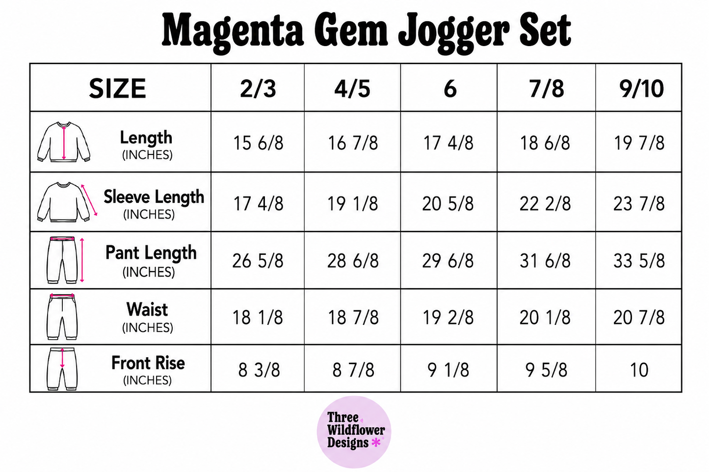 Magenta Gem Jogger Set (PREORDER)