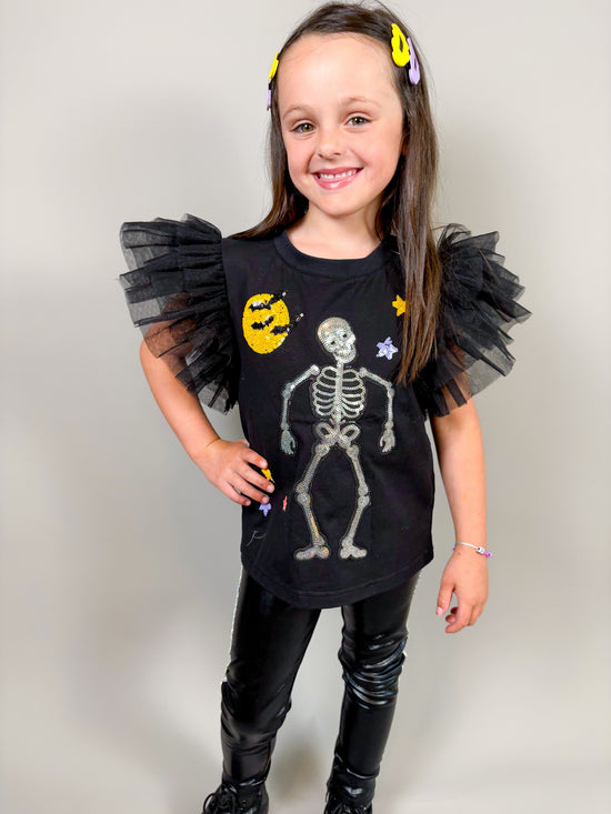 Skeleton Patched Top