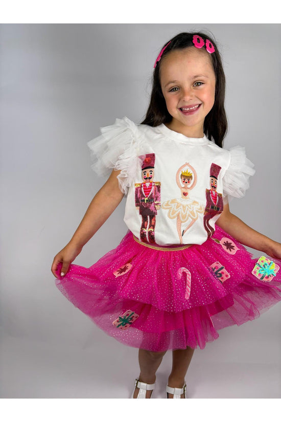 Nutcracker and Ballerina Patched Top (PRE-ORDER)