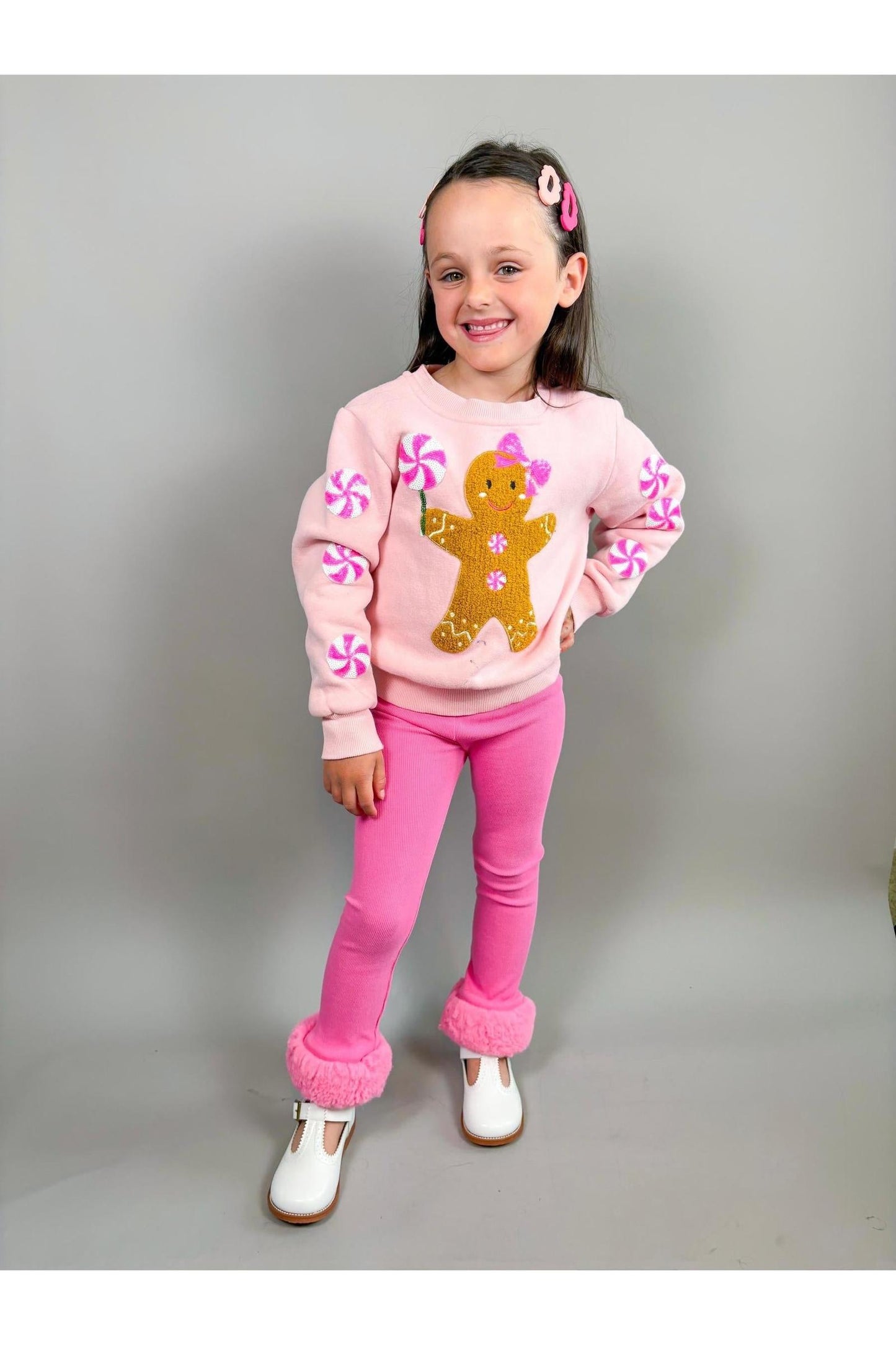 Gingerbread Patched Crewneck (PRE-ORDER)