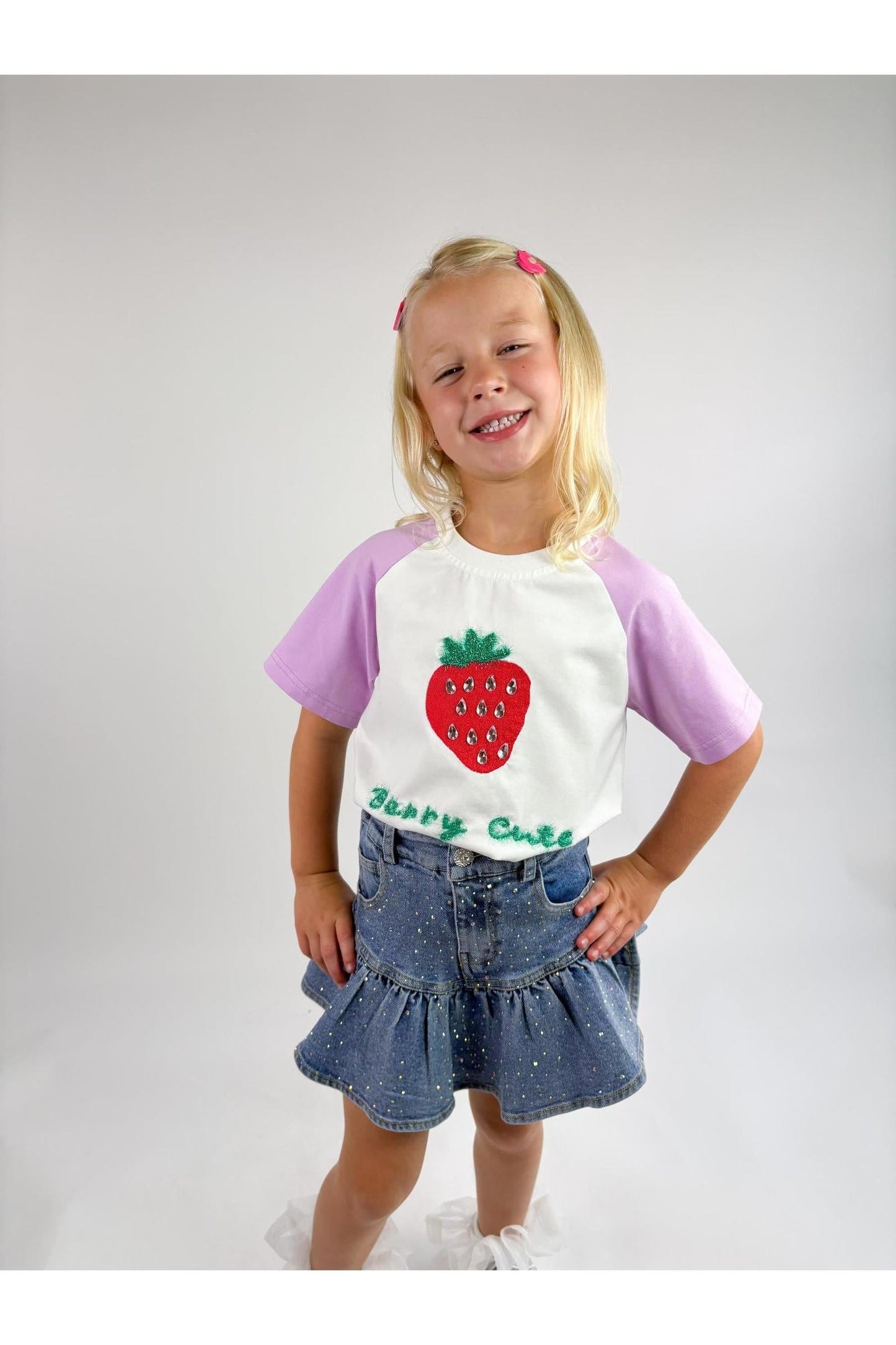 Berry Cute Strawberry Top
