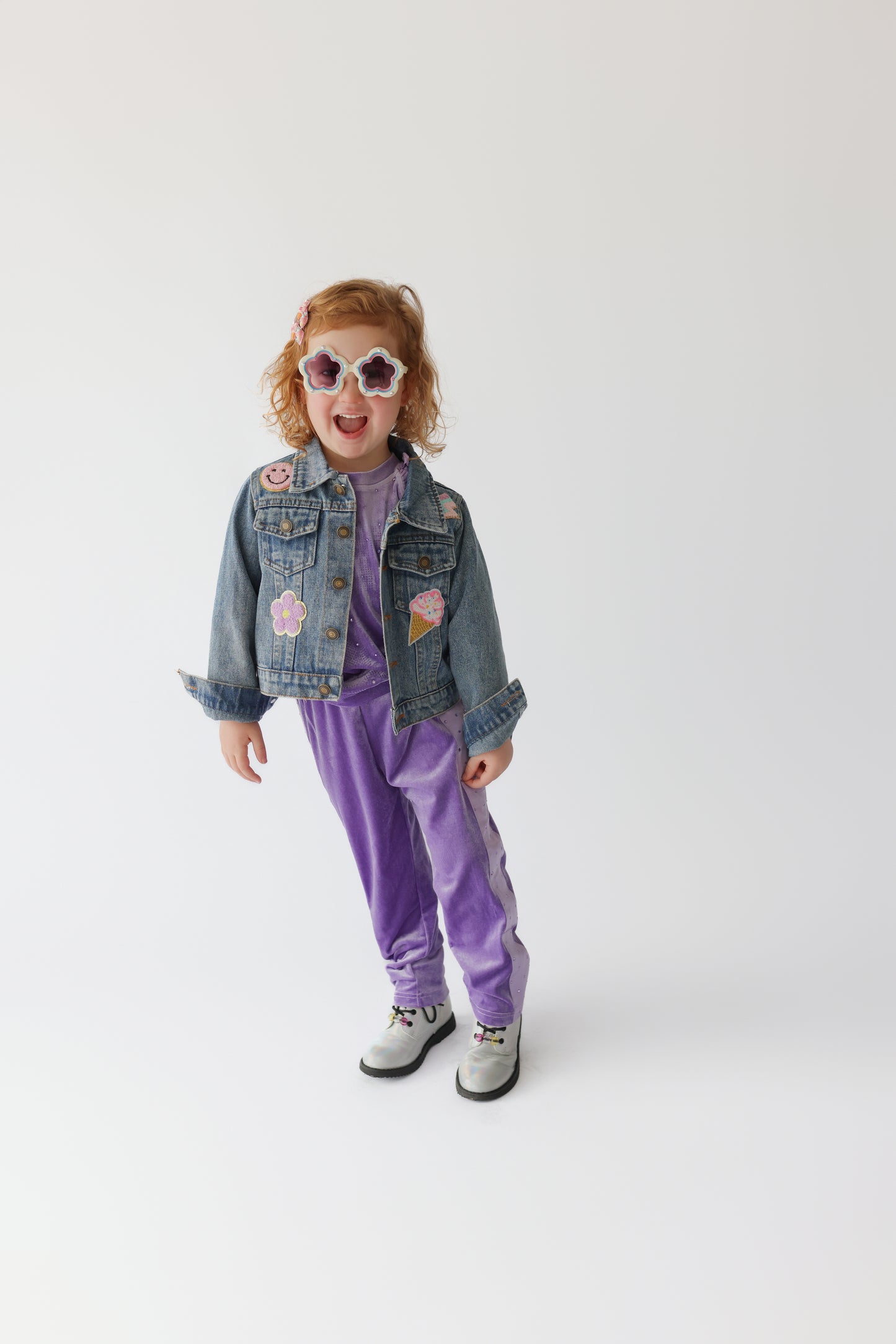 Personalized Patched Denim Jacket