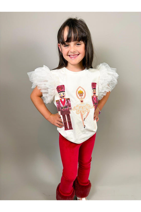 Nutcracker and Ballerina Patched Top (PRE-ORDER)