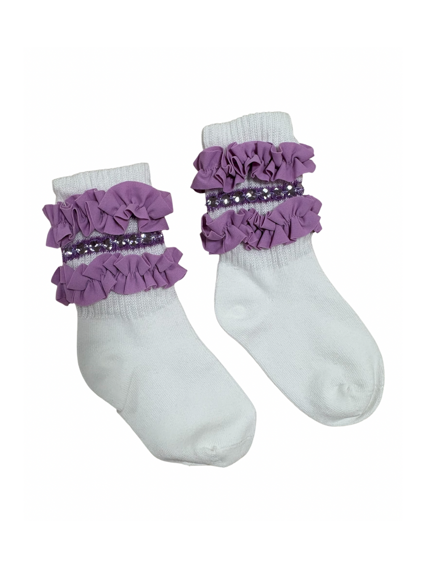 Purple Varsity Socks
