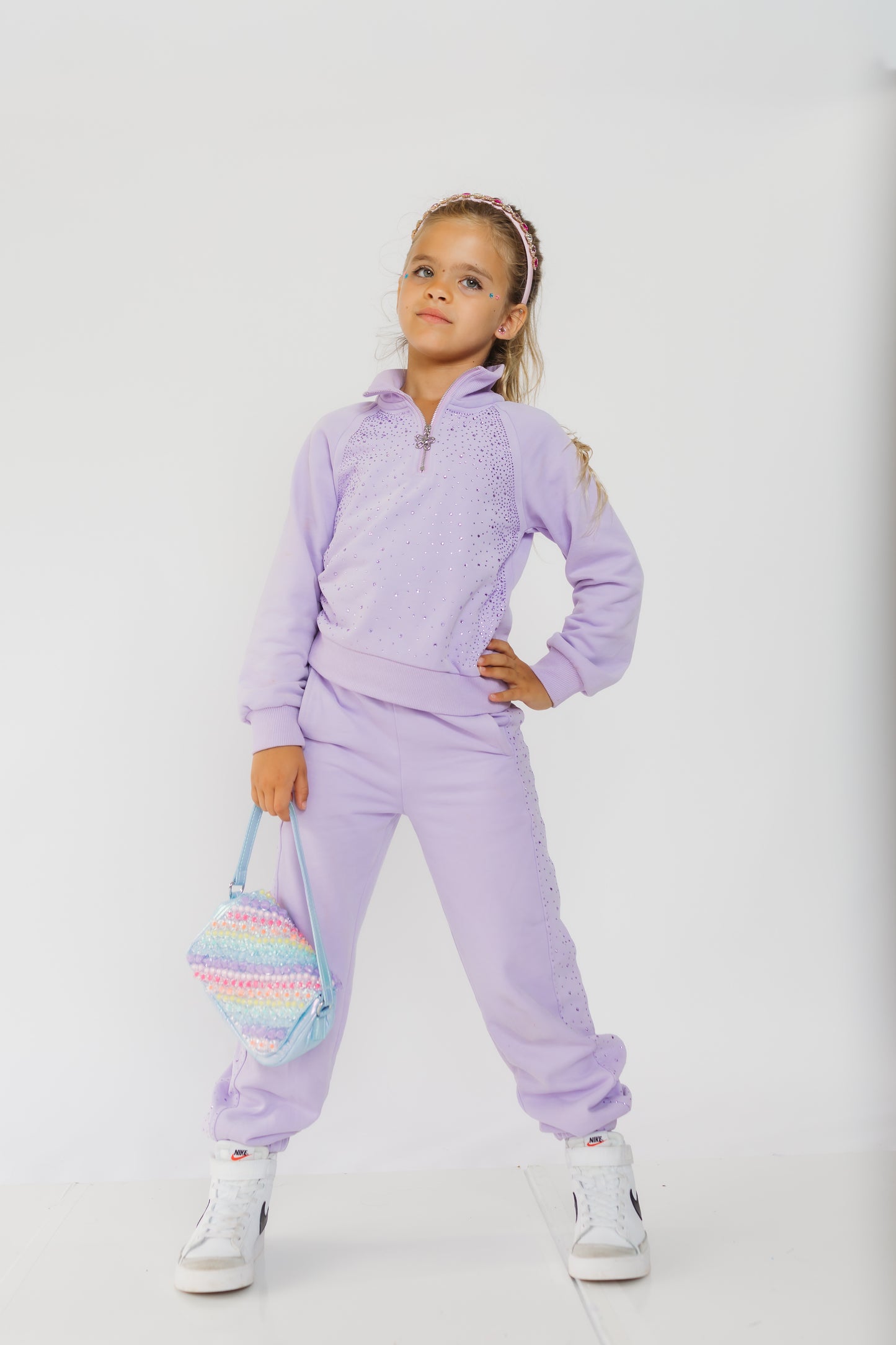 Lilac Gem Jogger Set