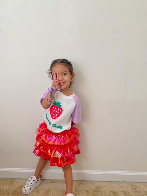 Berry Cute Strawberry Top