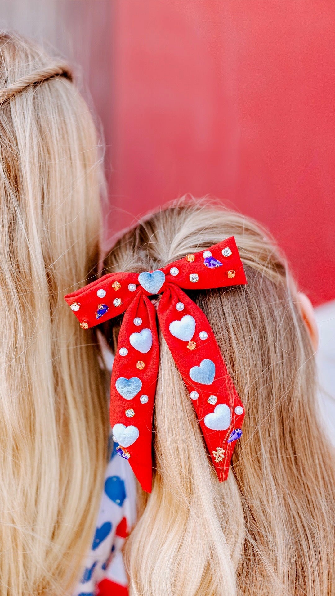 Red, White & Blue Bow