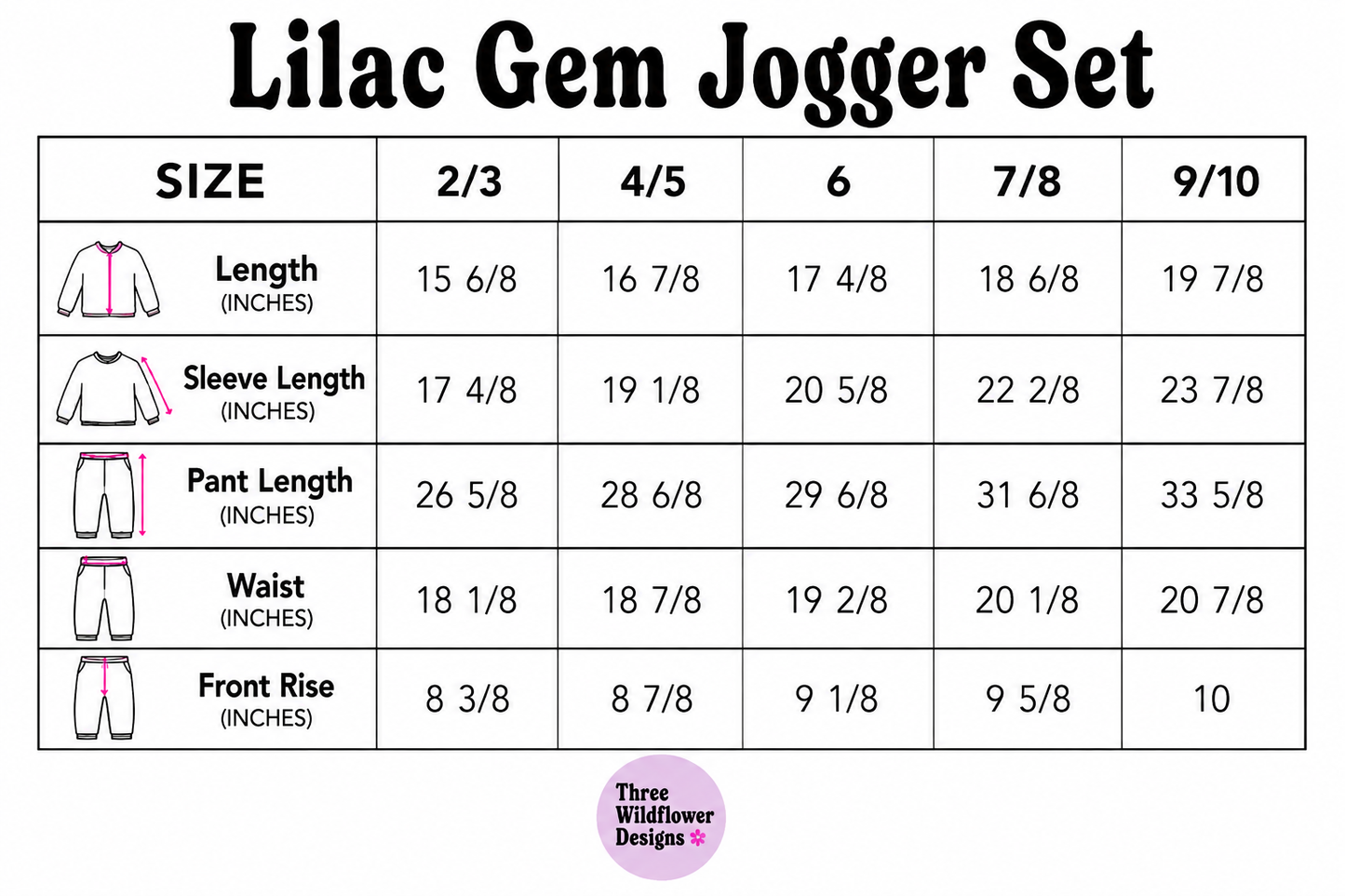 Lilac Gem Jogger Set