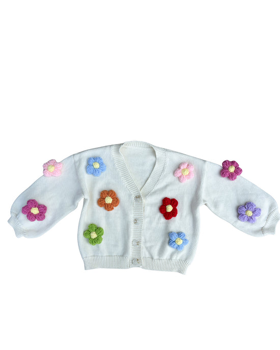 Wildflower Garden Knit Cardigan (PREORDER) – Three Wildflower Designs