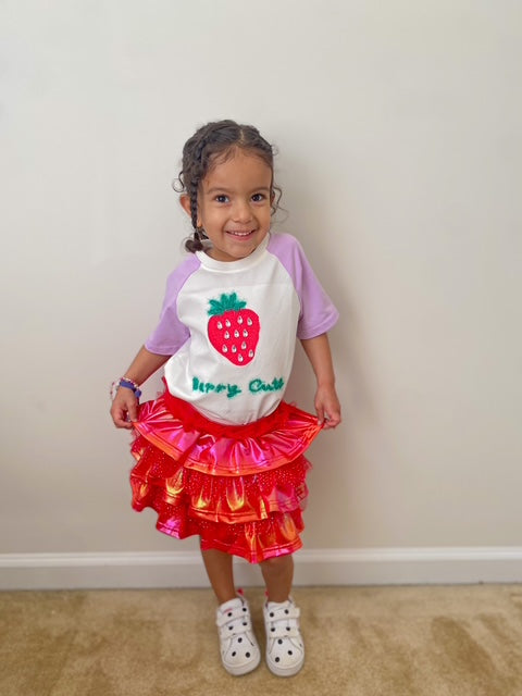 Berry Cute Strawberry Top