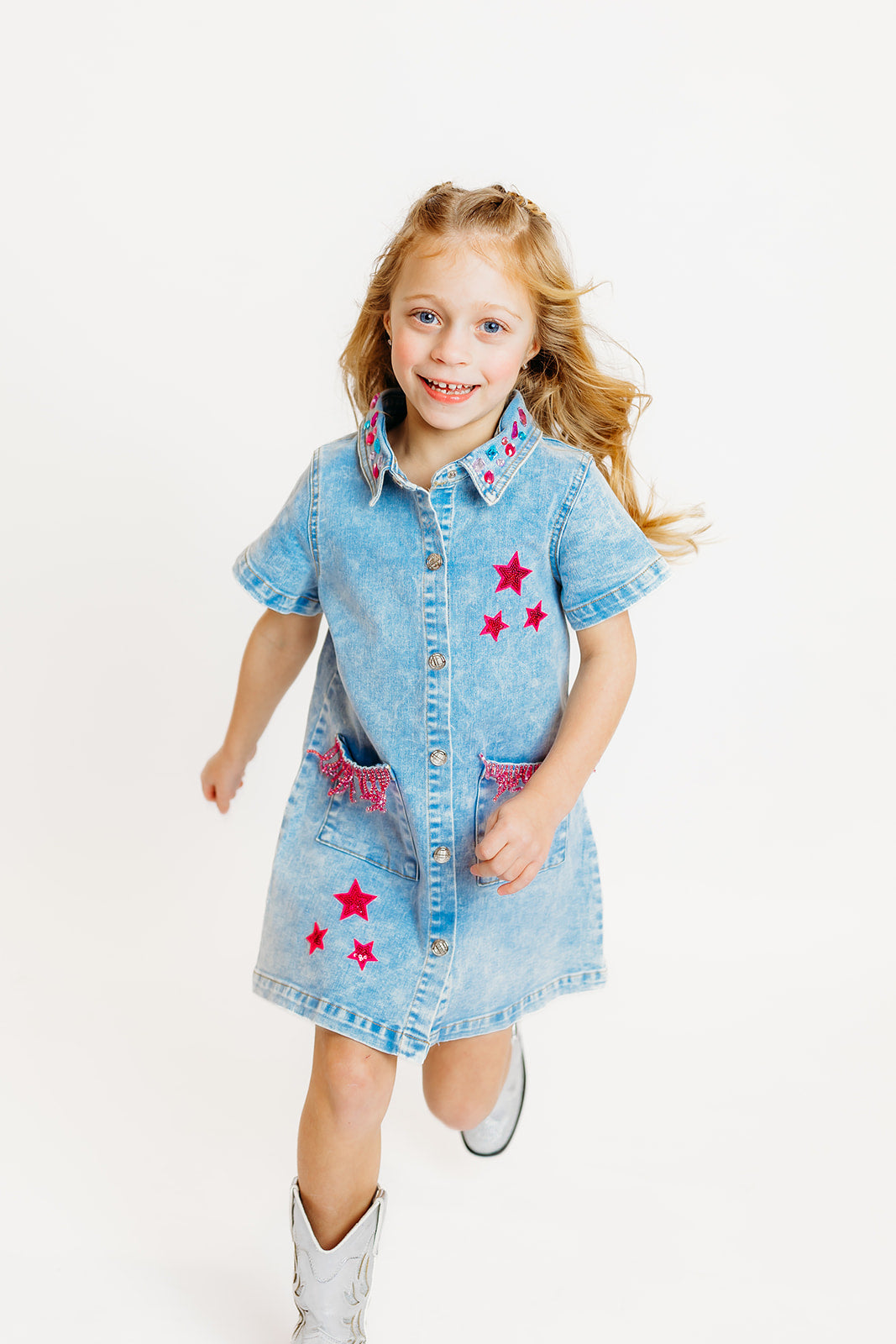 Dolly Denim Dress (PREORDER)