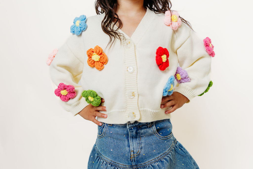 Wildflower Garden Knit Cardigan (PREORDER)