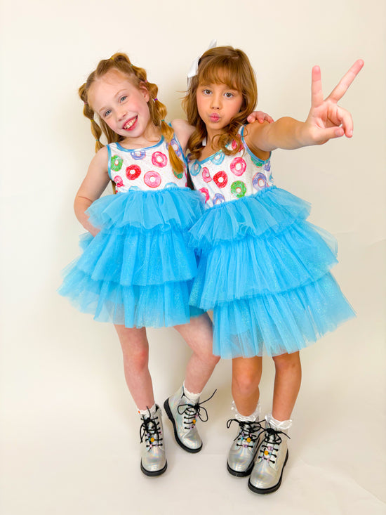 Sparkly Donut Tulle Dress