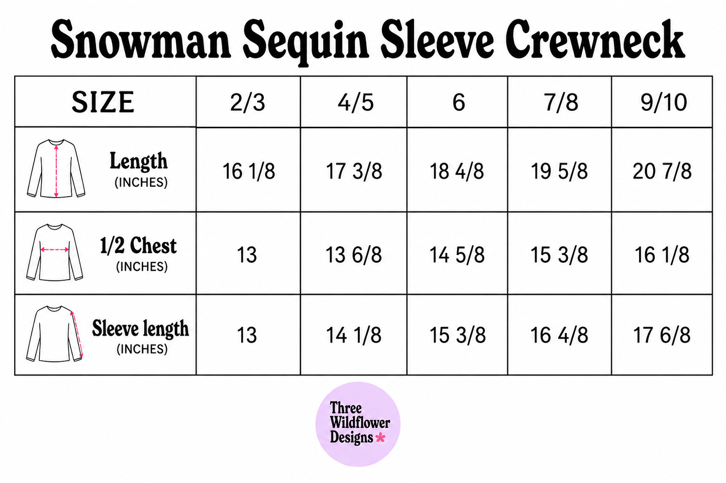 Snowman Sequin Sleeve Crewneck (PREORDER)