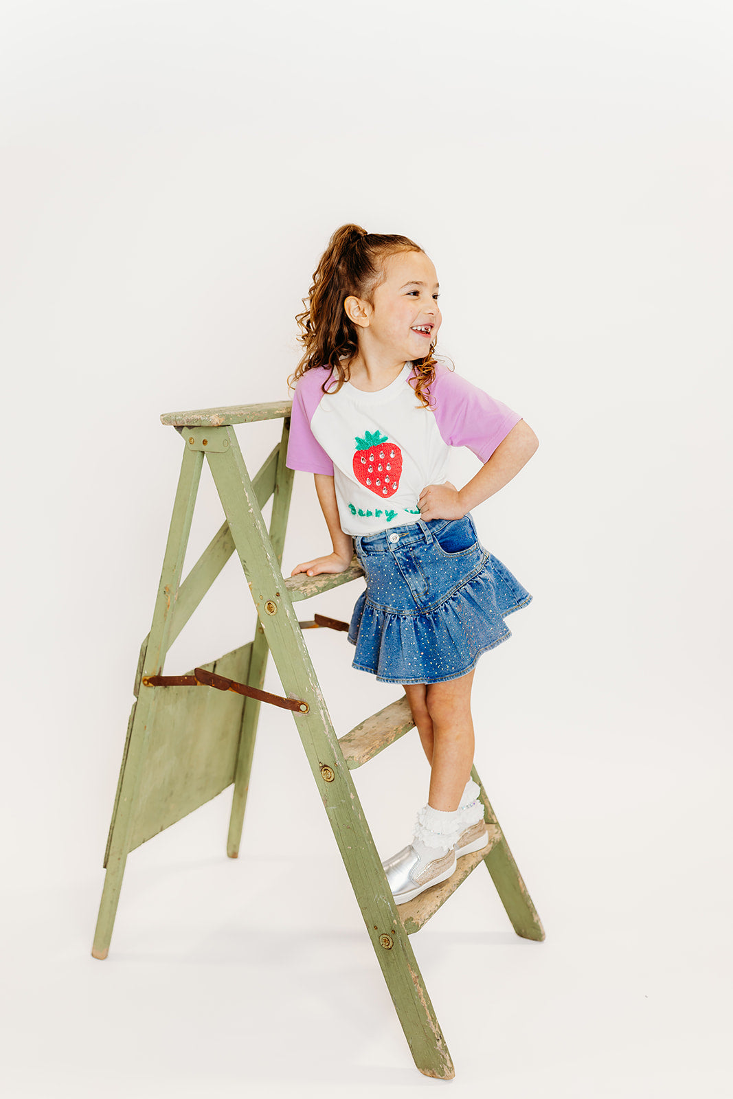 Berry Cute Strawberry Top