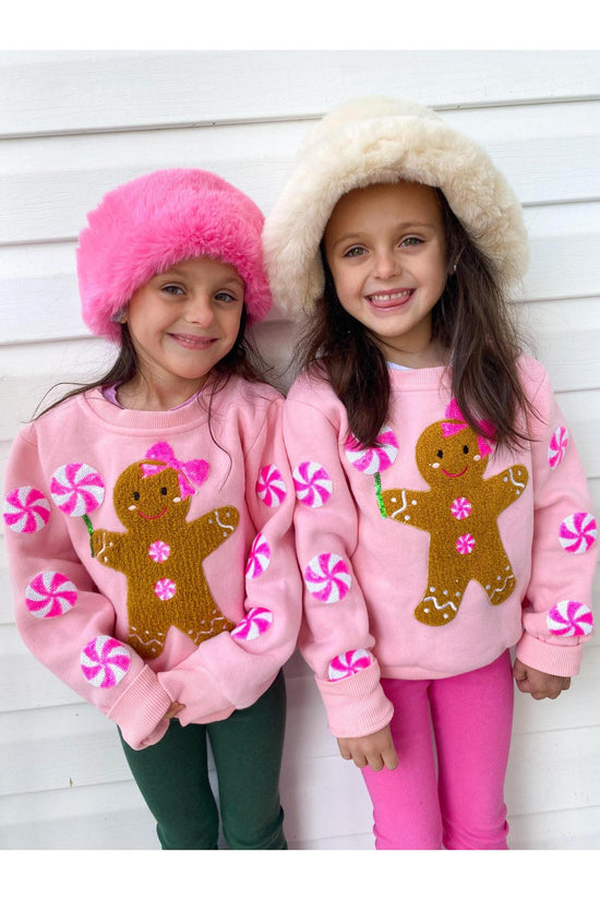 Gingerbread Patched Crewneck (PRE-ORDER)