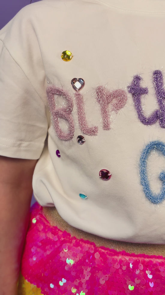 Load and play video in Gallery viewer, Birthday Girl T-Shirt
