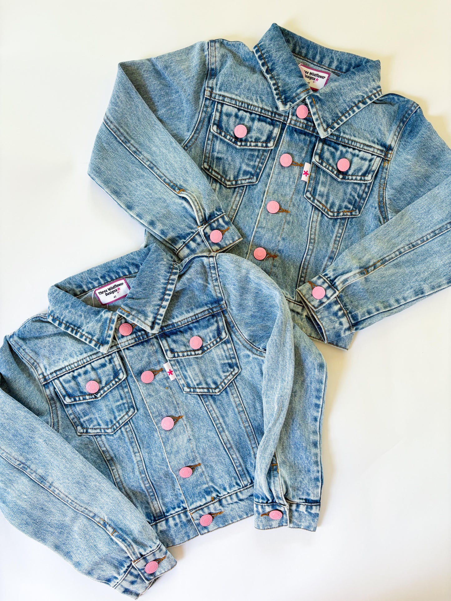 Cherry and Bow Denim Jacket